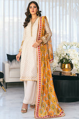 Zaaviay Stitched Eid Edit Collection Dia (Three Piece)
