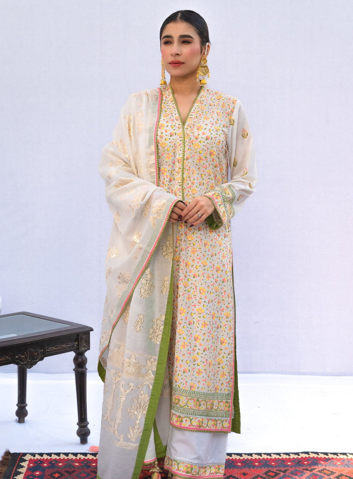 Najia Zia Unstitched 3 Piece Lawn Collection'2025-Pearl