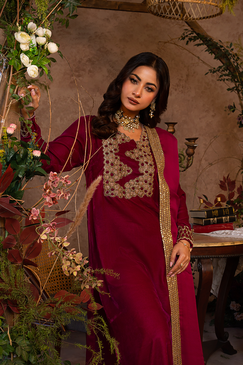 Nazare By Panache Stitched 3 Piece Luxury Pret Collection-Ayla
