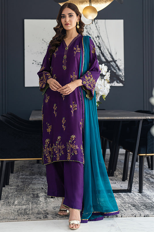 Zaaviay Stitched Eid Edit Collection Shanara (Three Piece)