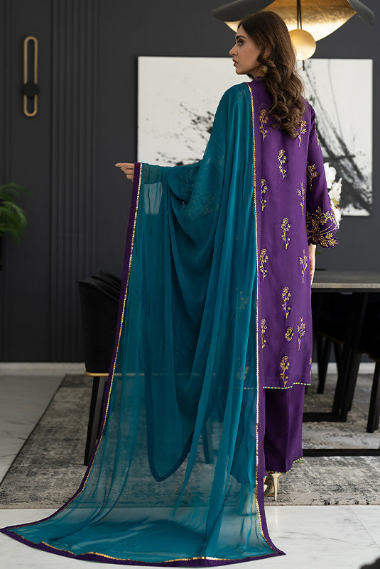 Zaaviay Stitched Eid Edit Collection Shanara (Three Piece)