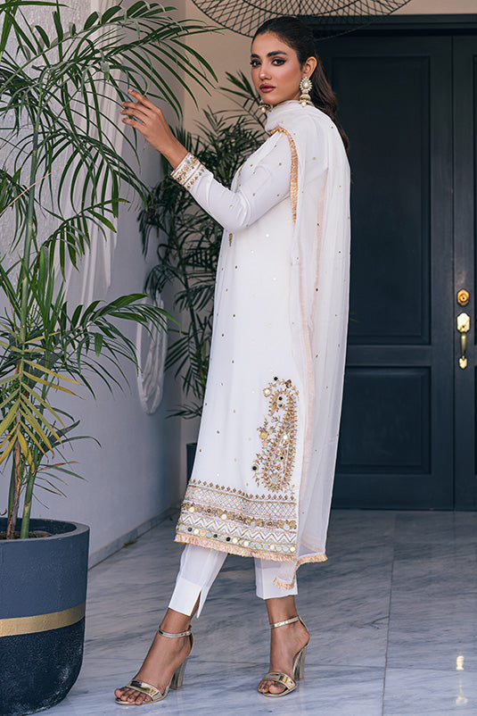 Zaaviay Stitched Eid Edit Collection Riha (Three Piece)