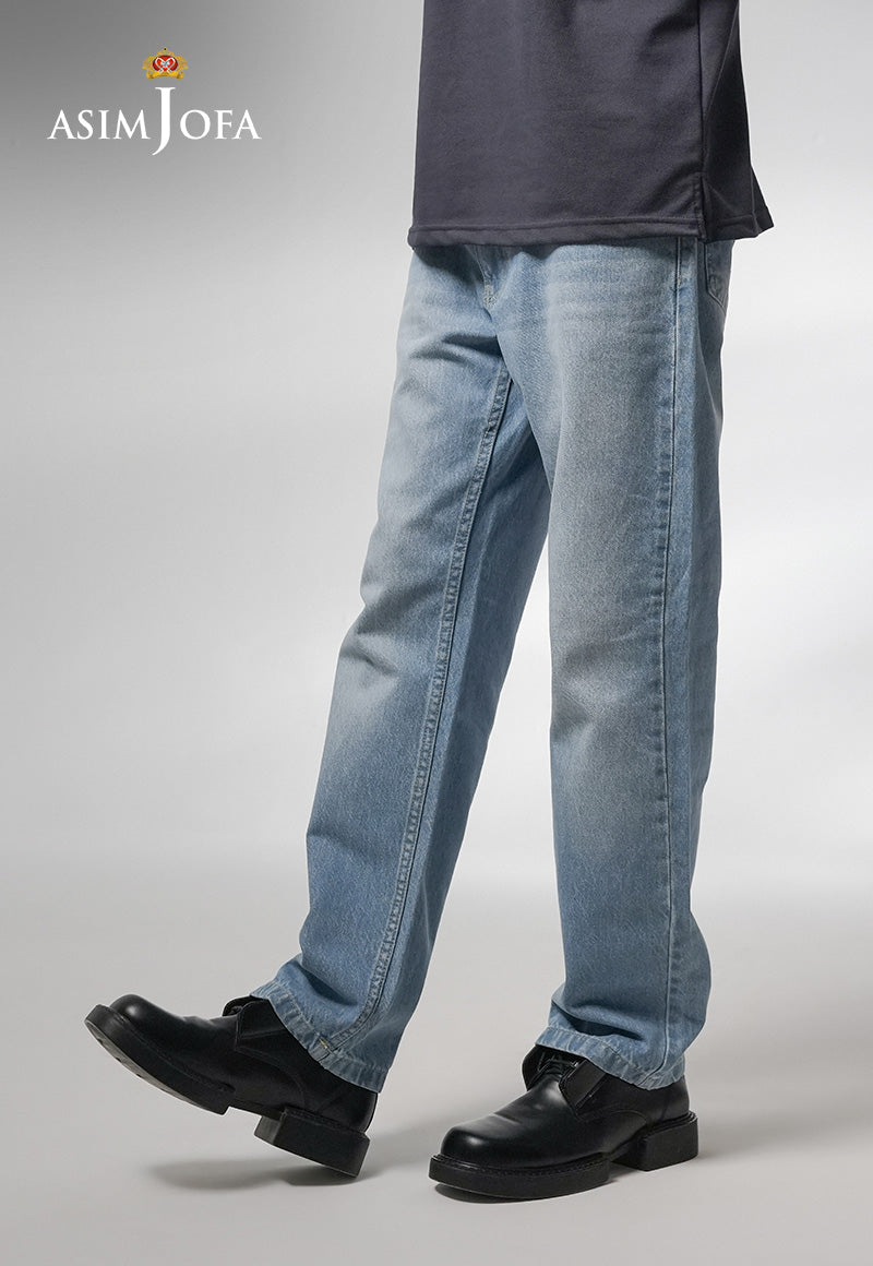 Western Urban Edit By Asim Jofa Denim Jeans Collection'2025-AJMDE-06