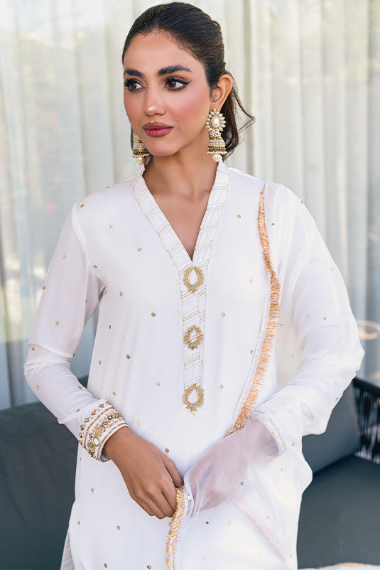 Zaaviay Stitched Eid Edit Collection Riha (Three Piece)