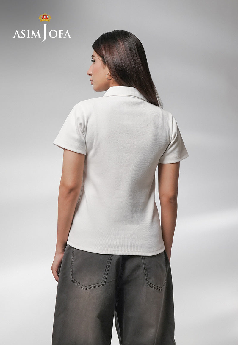 Western Urban Edit By Asim Jofa T-Shirt Collection'2025-AJWKT-03