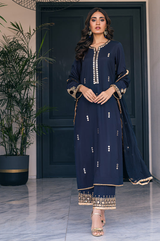 Zaaviay Stitched Eid Edit Collection Farheen (Three Piece)
