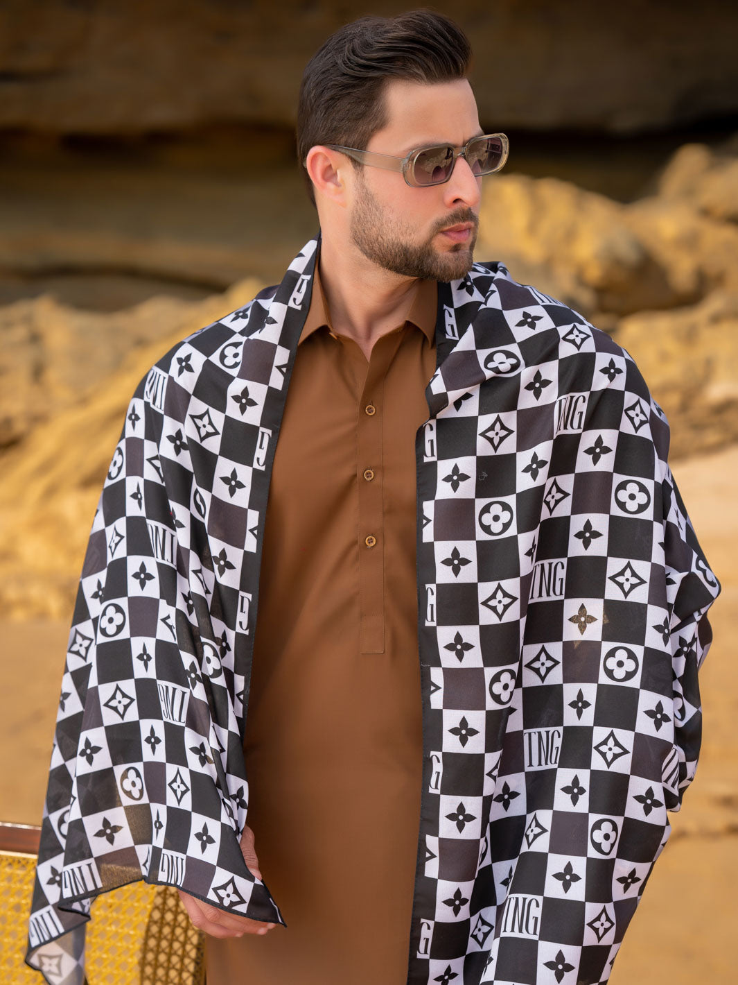 Tng By Md Men Stole Collection-Tng-Logo-Stole 008 (Men)