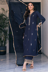 Zaaviay Stitched Eid Edit Collection Farheen (Three Piece)