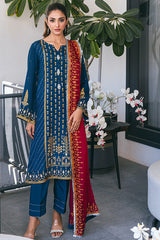 Zaaviay Stitched Eid Edit Collection Samara (Three Piece)