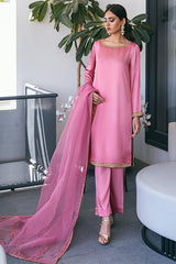 Zaaviay Stitched Eid Edit Collection Lujain (Three Piece)
