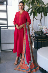 Zaaviay Stitched Eid Edit Collection Zarmina (Three Piece)