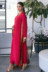Zaaviay Stitched Eid Edit Collection Zarmina (Three Piece)