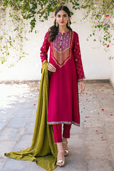 Zaaviay Stitched Eid Edit Collection Leya (Three Piece)