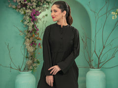 Tng By Md Stitched Collection-Farshi | Co-Ord Set | Black