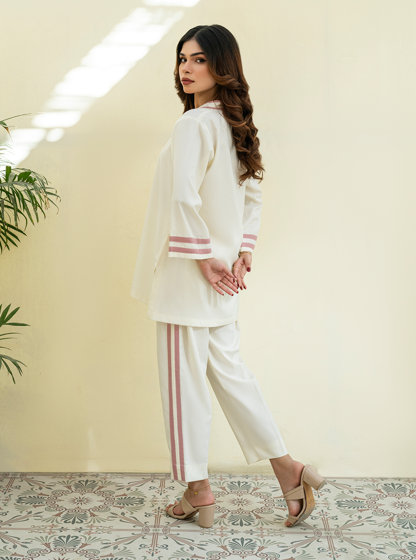 Rangeen Stitched Ingenious Co-Ord Set