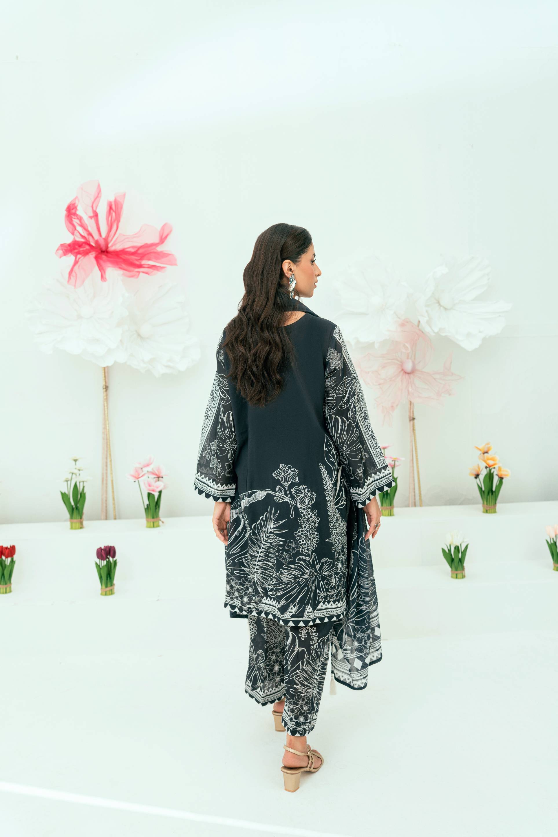 Amal Unstitched 3 Piece Printed Lawn Collection
