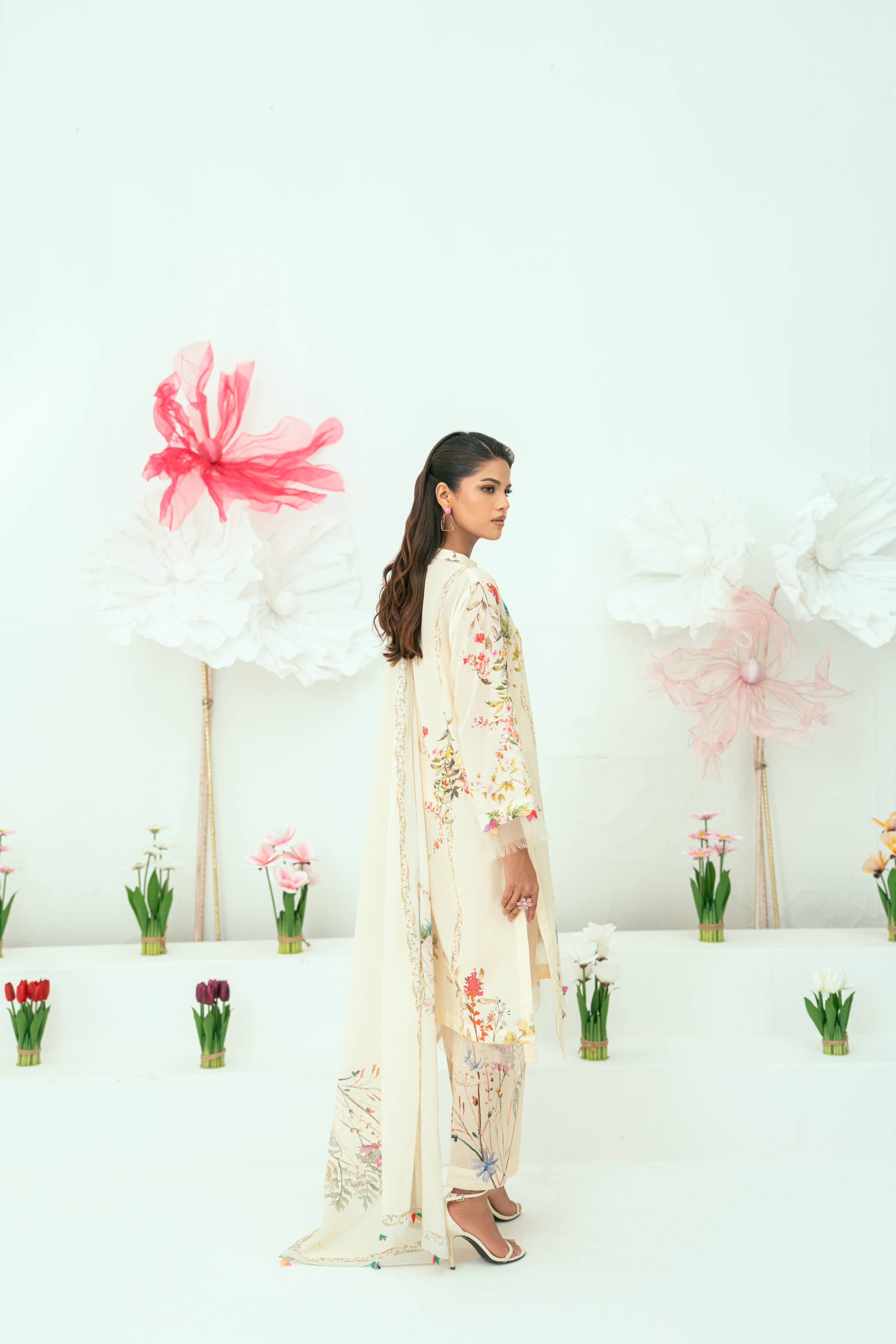 Amal Unstitched 3 Piece Printed Lawn Collection