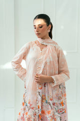 Amal Unstitched 3 Piece Printed Lawn Collection