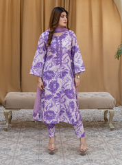 Rangeen Winter Berry Unstitched Khaddar
