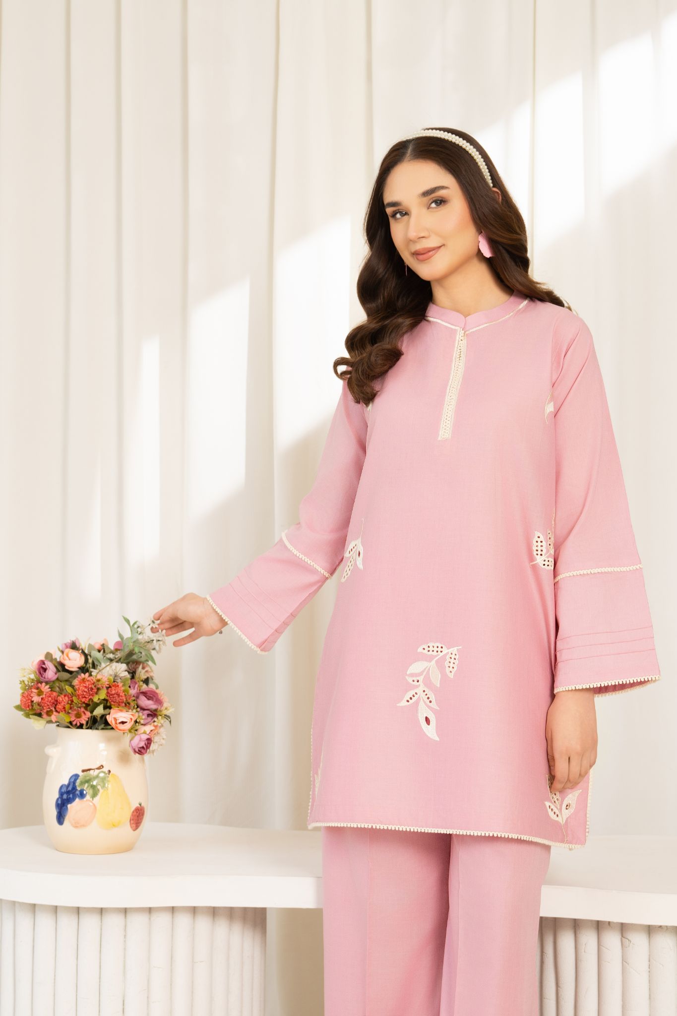Sunlit Essentials by Panache Apparel Stitched Collection-Blush