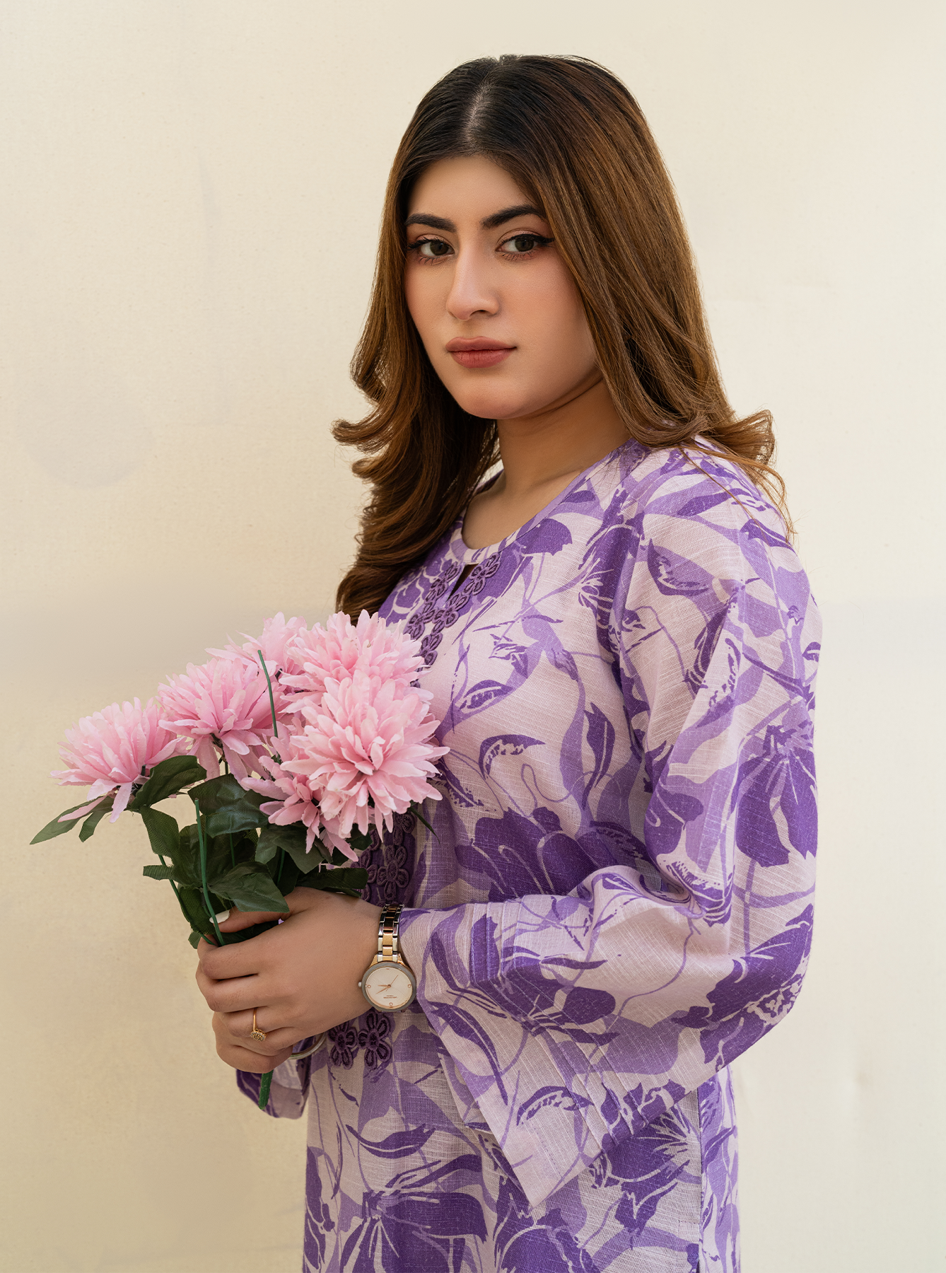 Rangeen Winter Berry Unstitched Khaddar