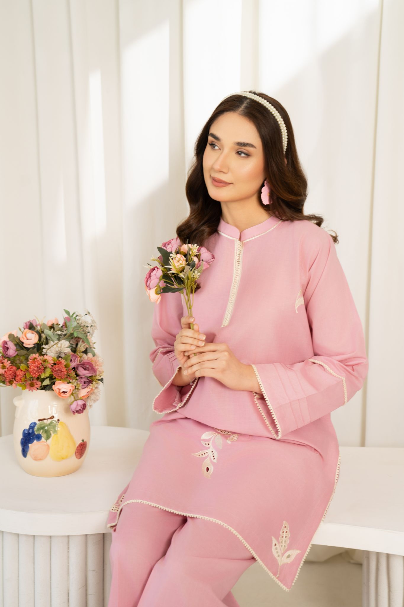 Sunlit Essentials by Panache Apparel Stitched Collection-Blush