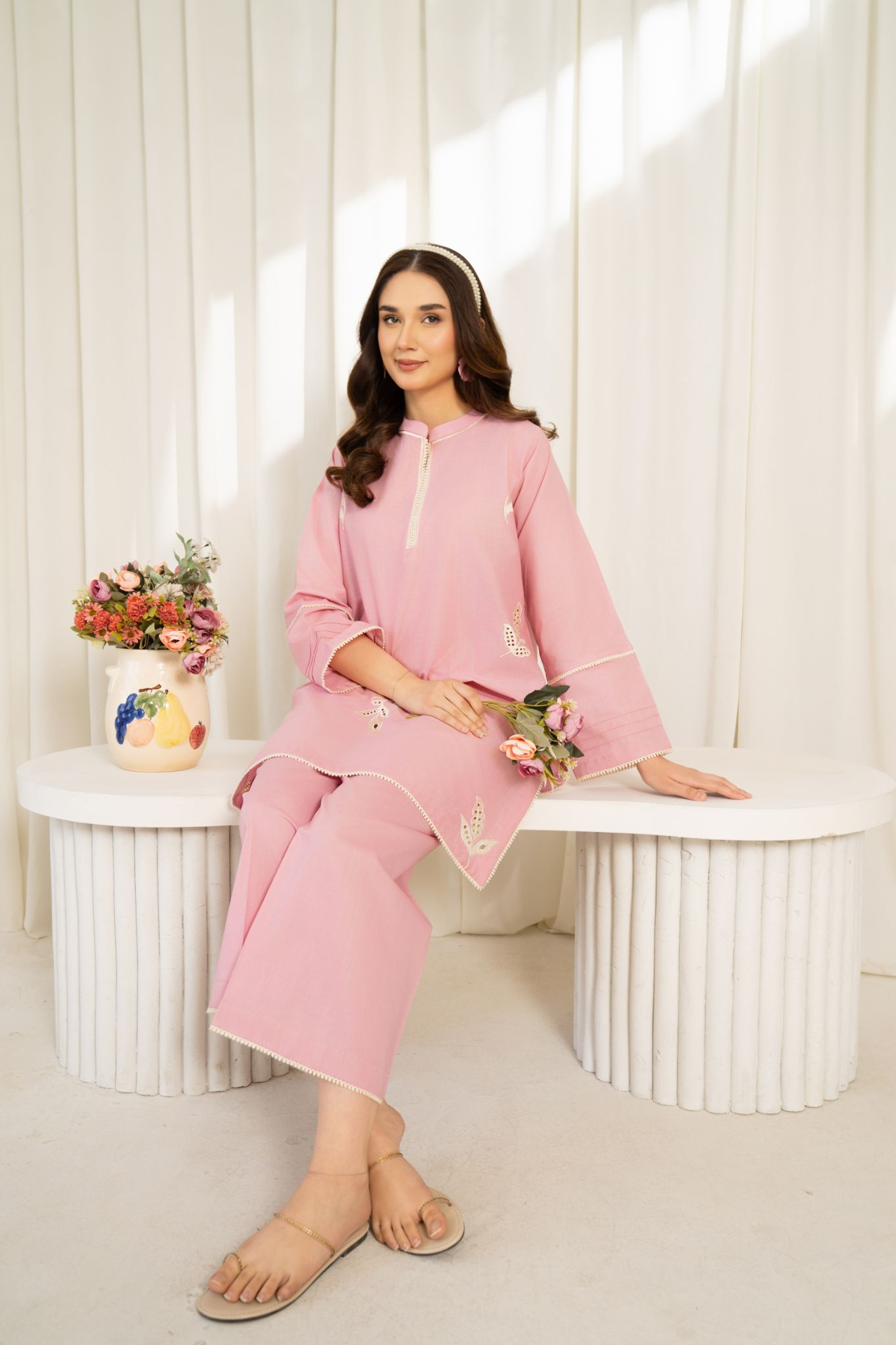 Sunlit Essentials by Panache Apparel Stitched Collection-Blush