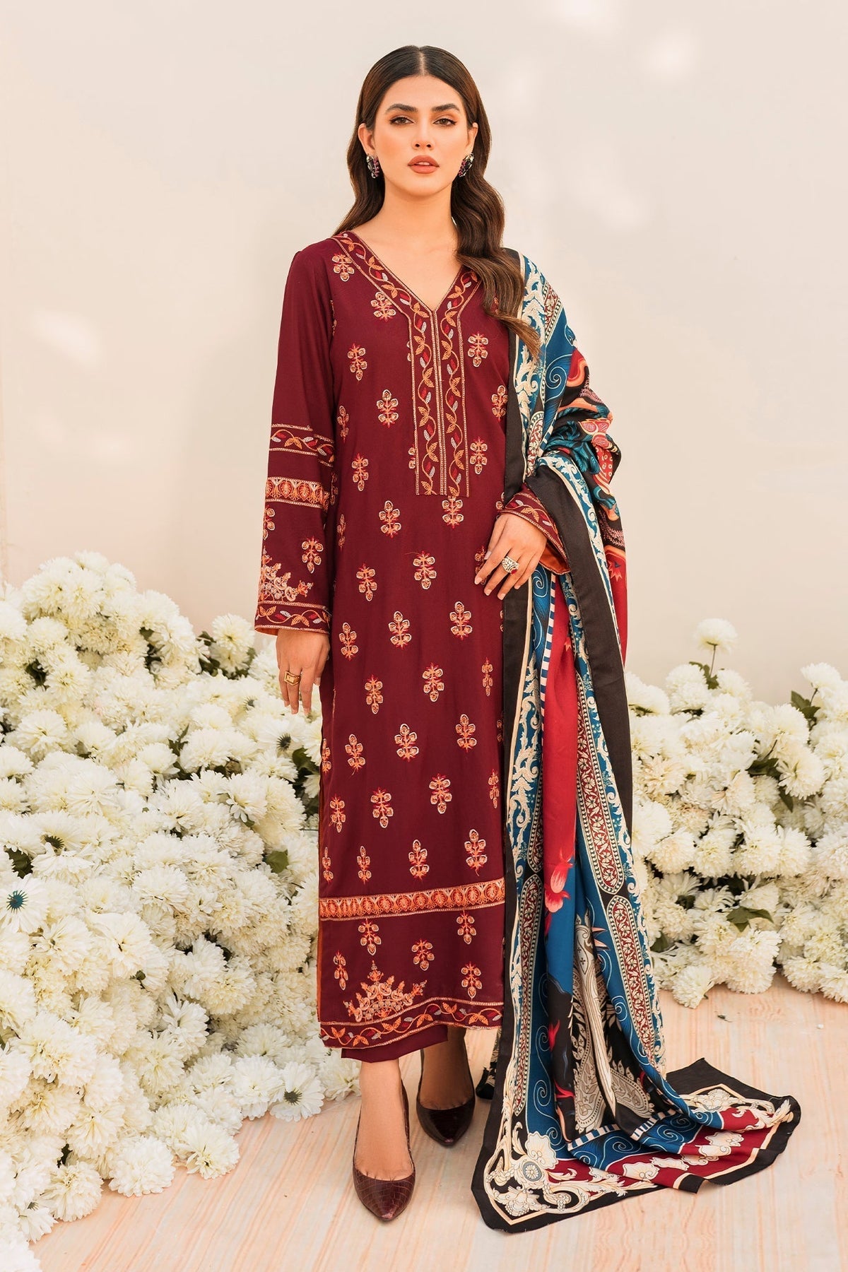 Winter Basics by Panache Apparel Stitched Collection-Fluer