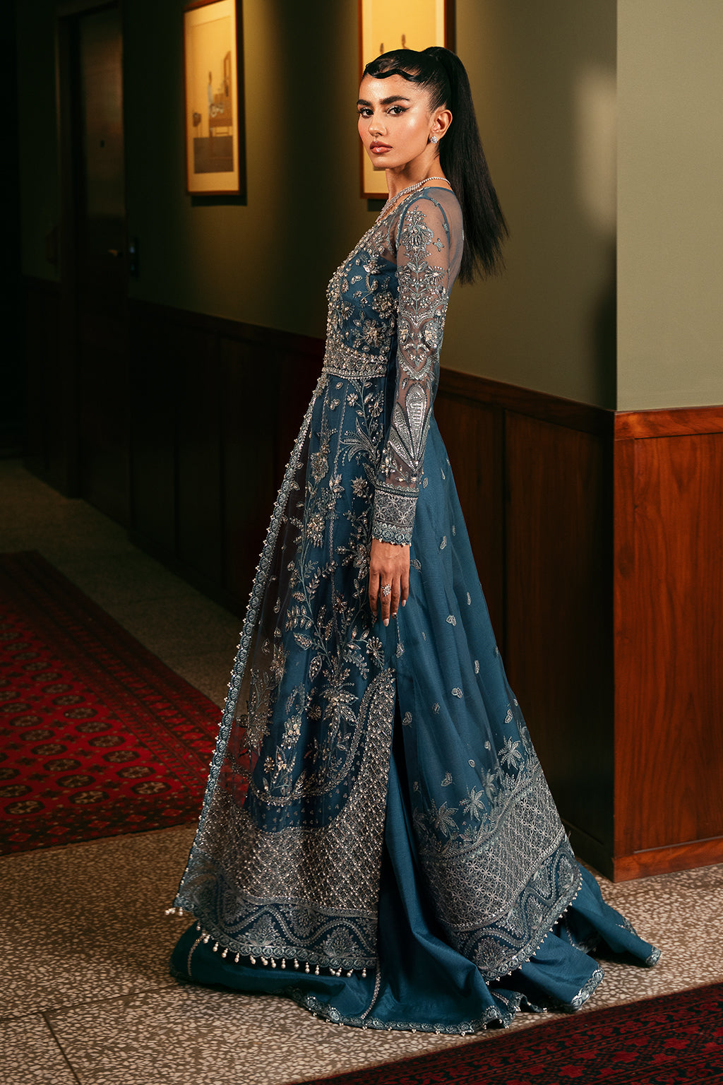 Glamoura By Sheenora Unstitched 3 Piece Wedding Formals Collection'2025-Nadia