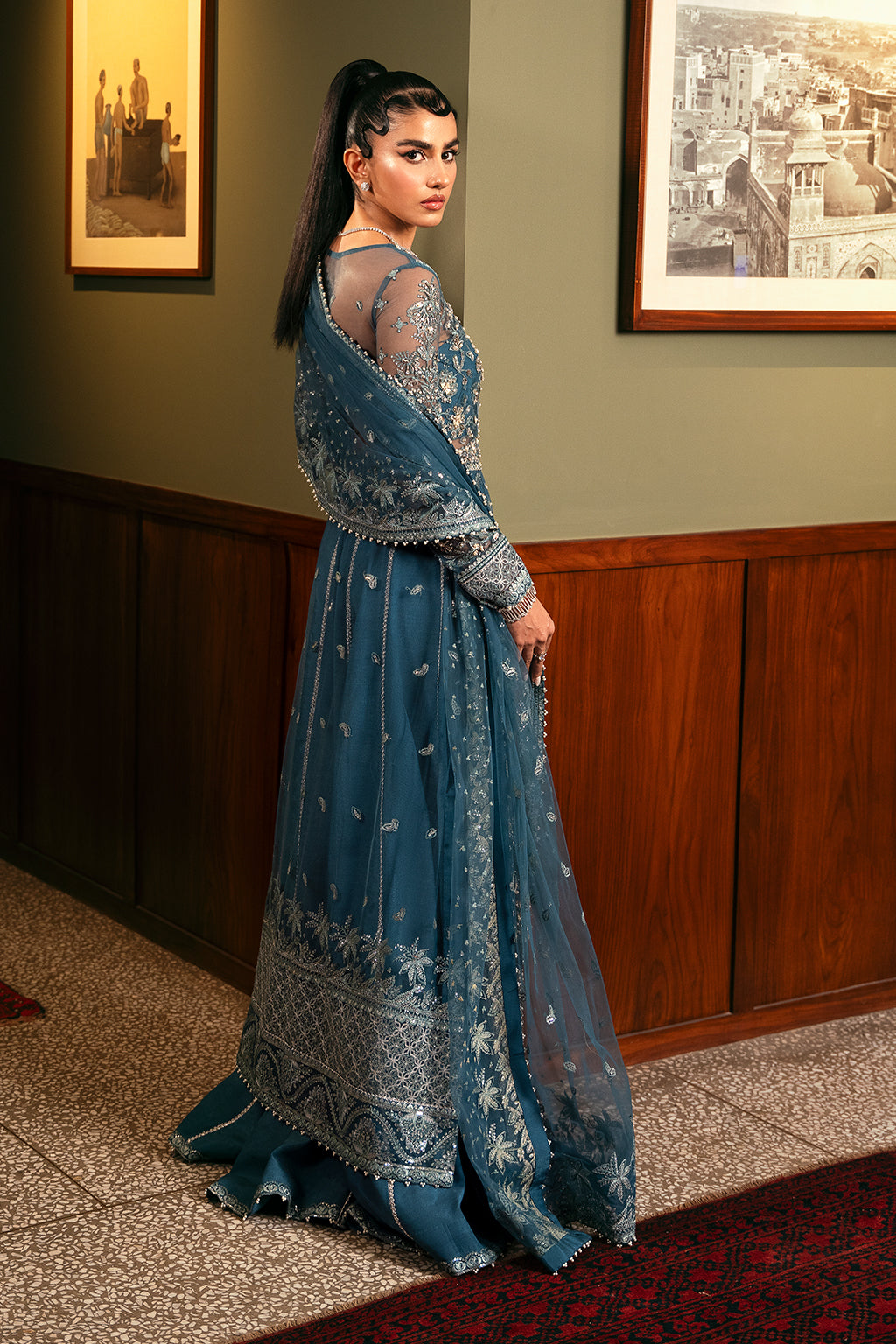 Glamoura By Sheenora Unstitched 3 Piece Wedding Formals Collection'2025-Nadia