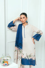 Amal Unstitched 3 Piece Printed Lawn Collection