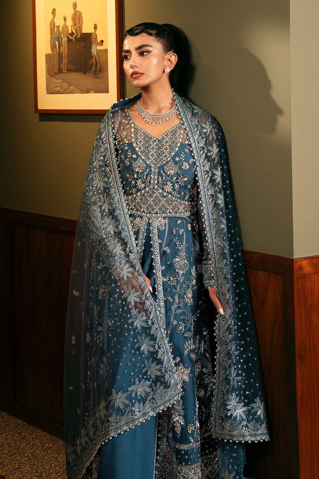 Glamoura By Sheenora Unstitched 3 Piece Wedding Formals Collection'2025-Nadia