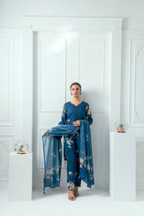 Amal Unstitched 3 Piece Printed Lawn Collection