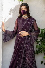 Naqsh By Flossie Unstitched 3 Piece Formals Collection'2025-S-1409
