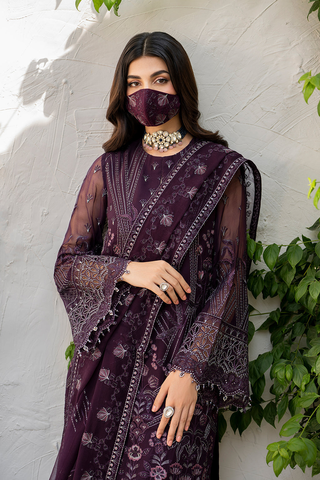 Naqsh By Flossie Unstitched 3 Piece Formals Collection'2025-S-1409