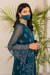 Naqsh By Flossie Unstitched 3 Piece Formals Collection'2025-S-1410