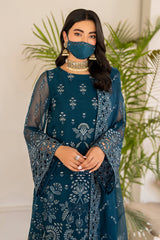 Naqsh By Flossie Unstitched 3 Piece Formals Collection'2025-S-1410