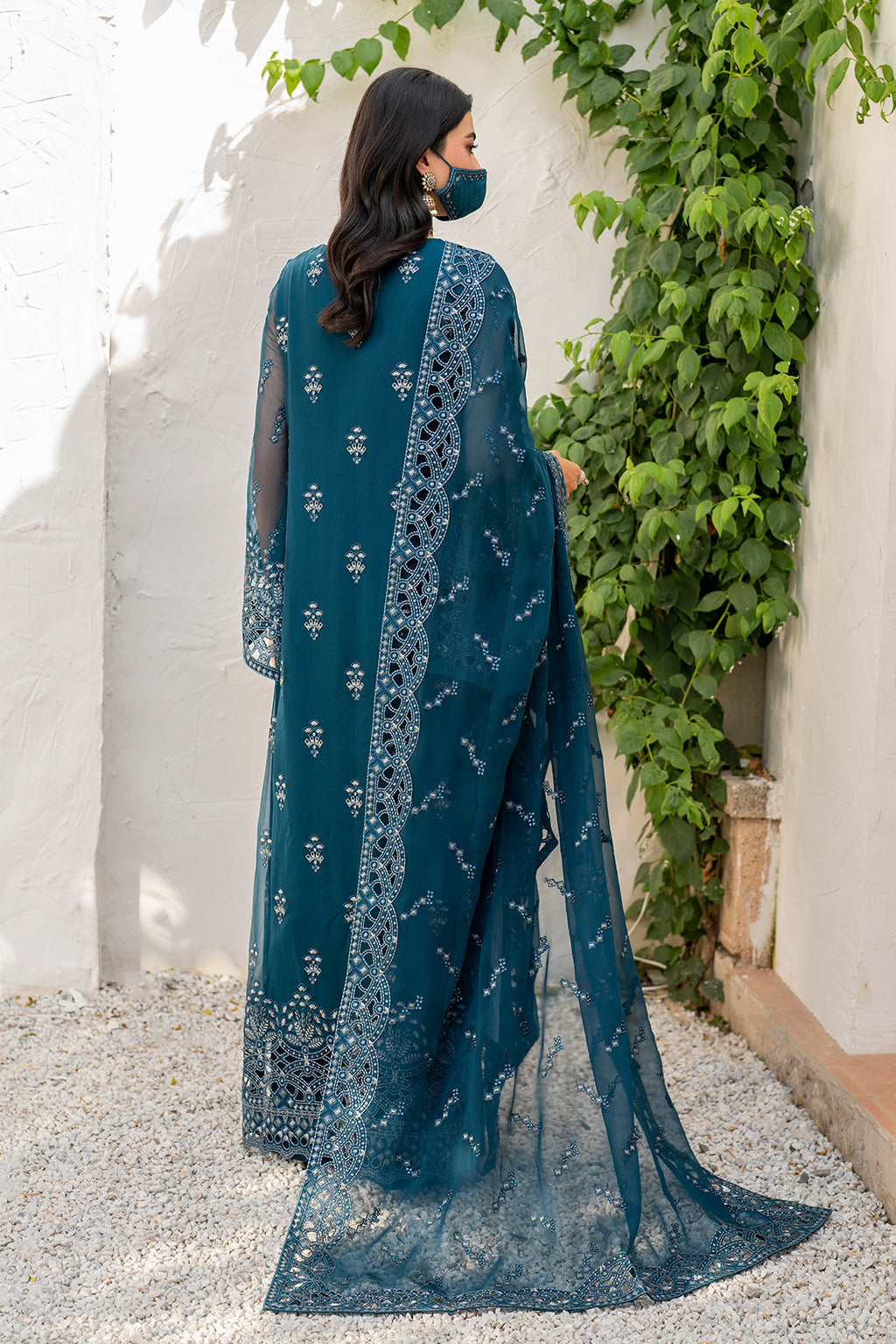 Naqsh By Flossie Unstitched 3 Piece Formals Collection'2025-S-1410