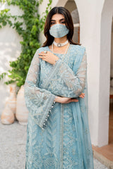 Naqsh By Flossie Unstitched 3 Piece Formals Collection'2025-S-1405 (A)