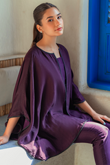 Z Street By Zaaviay Stitched Violet