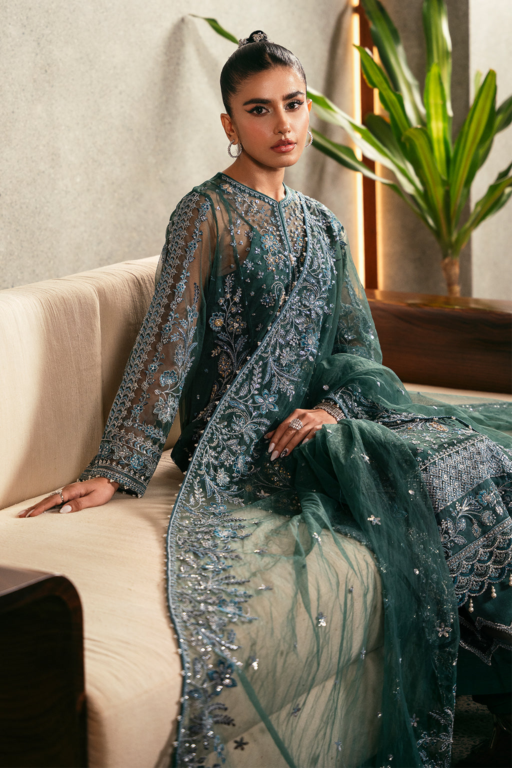 Glamoura By Sheenora Unstitched 3 Piece Wedding Formals Collection'2025-Bella