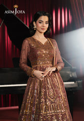 Asim Jofa Premium Festive Ajpf-36 Embroidered Chiffon 3 Pcs