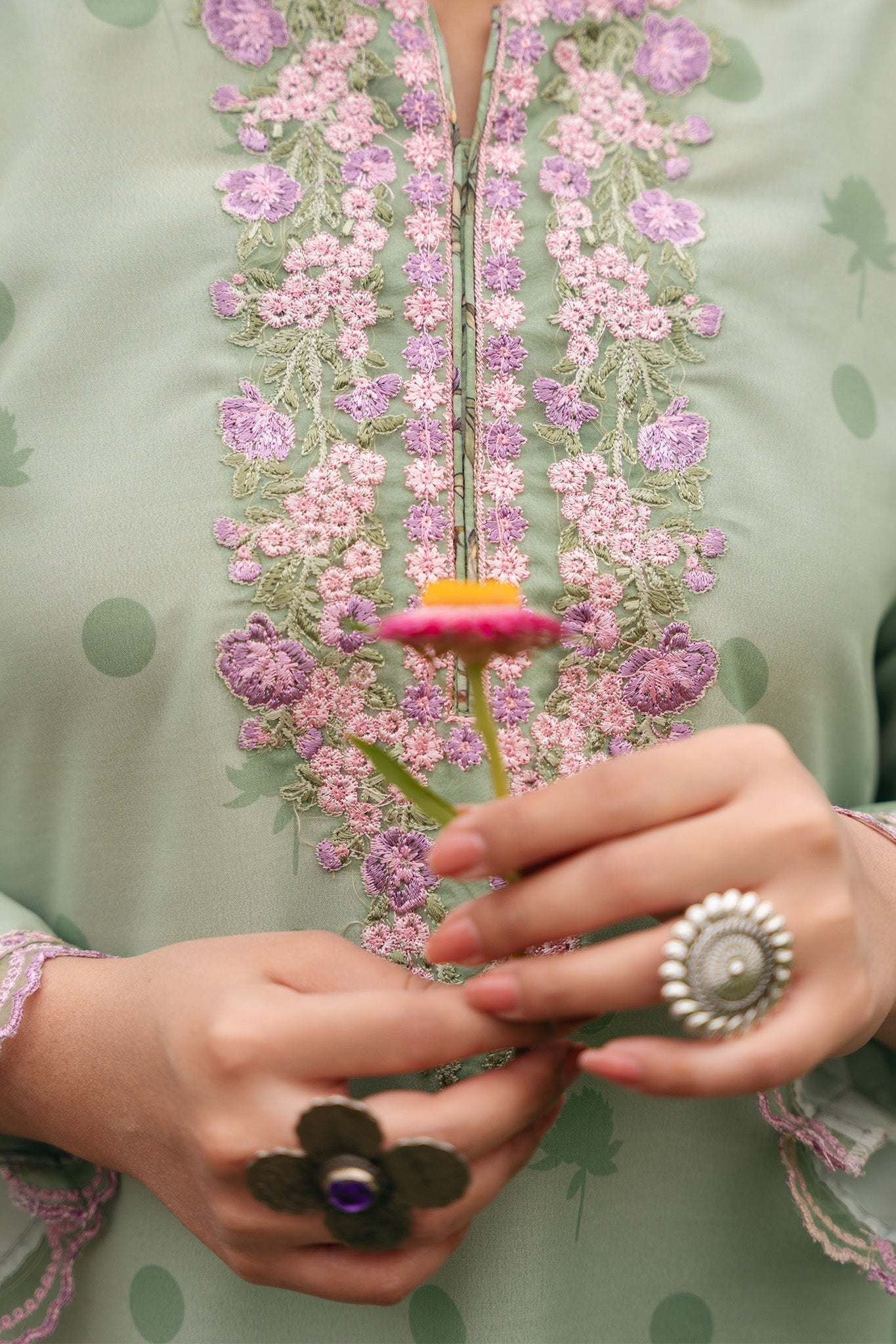 Bloom By Mannat Clothing Stitched Collection-Leya
