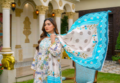 Rang E Gulposh Stitched 3 Piece Lawn Collection'2025-RNG-1205