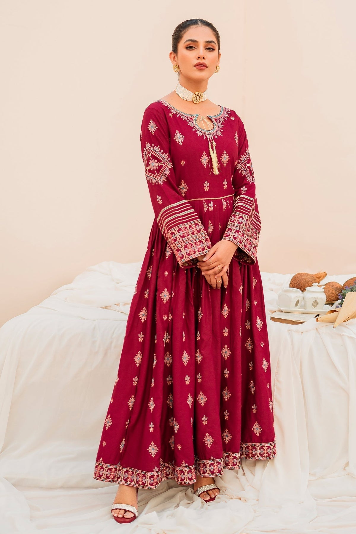 Winter Basics by Panache Apparel Stitched Collection-Rosa