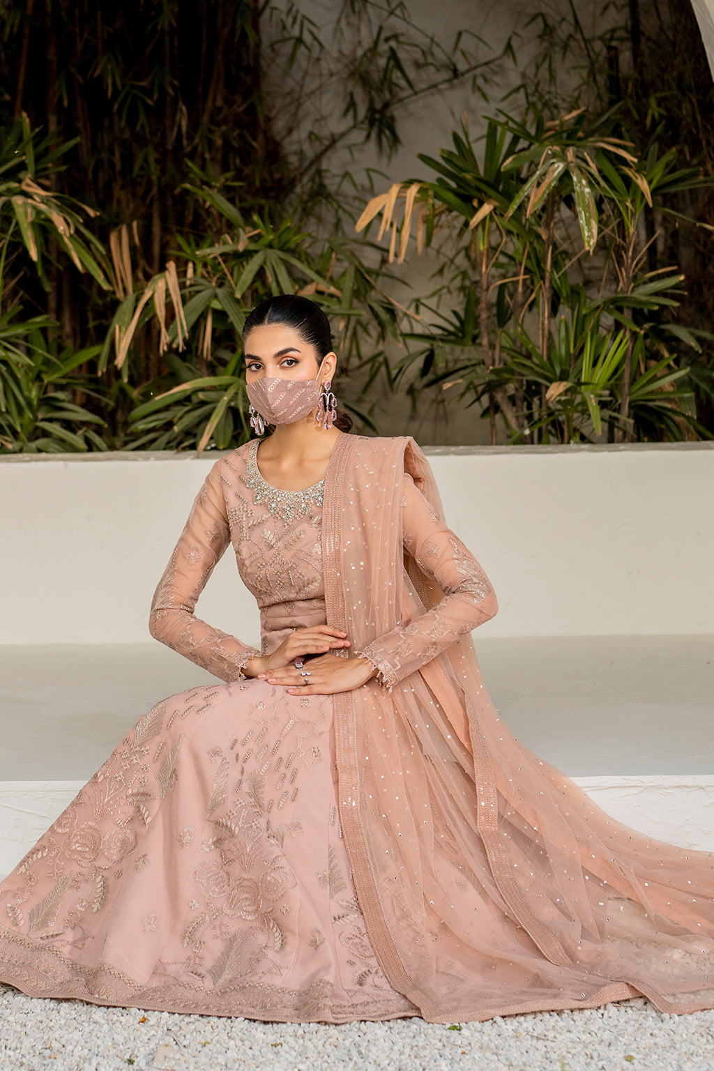 Naqsh By Flossie Unstitched 3 Piece Formals Collection'2025-S-1407