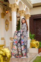 Rang E Gulposh Stitched 3 Piece Lawn Collection'2025-RNG-1216