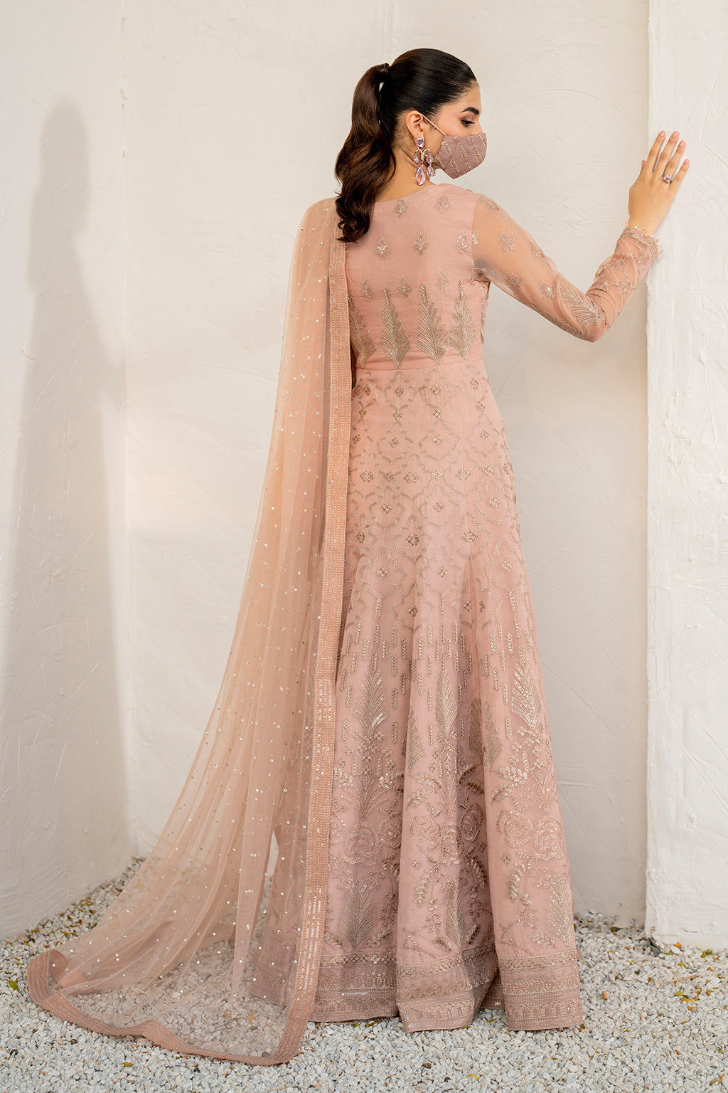 Naqsh By Flossie Unstitched 3 Piece Formals Collection'2025-S-1407