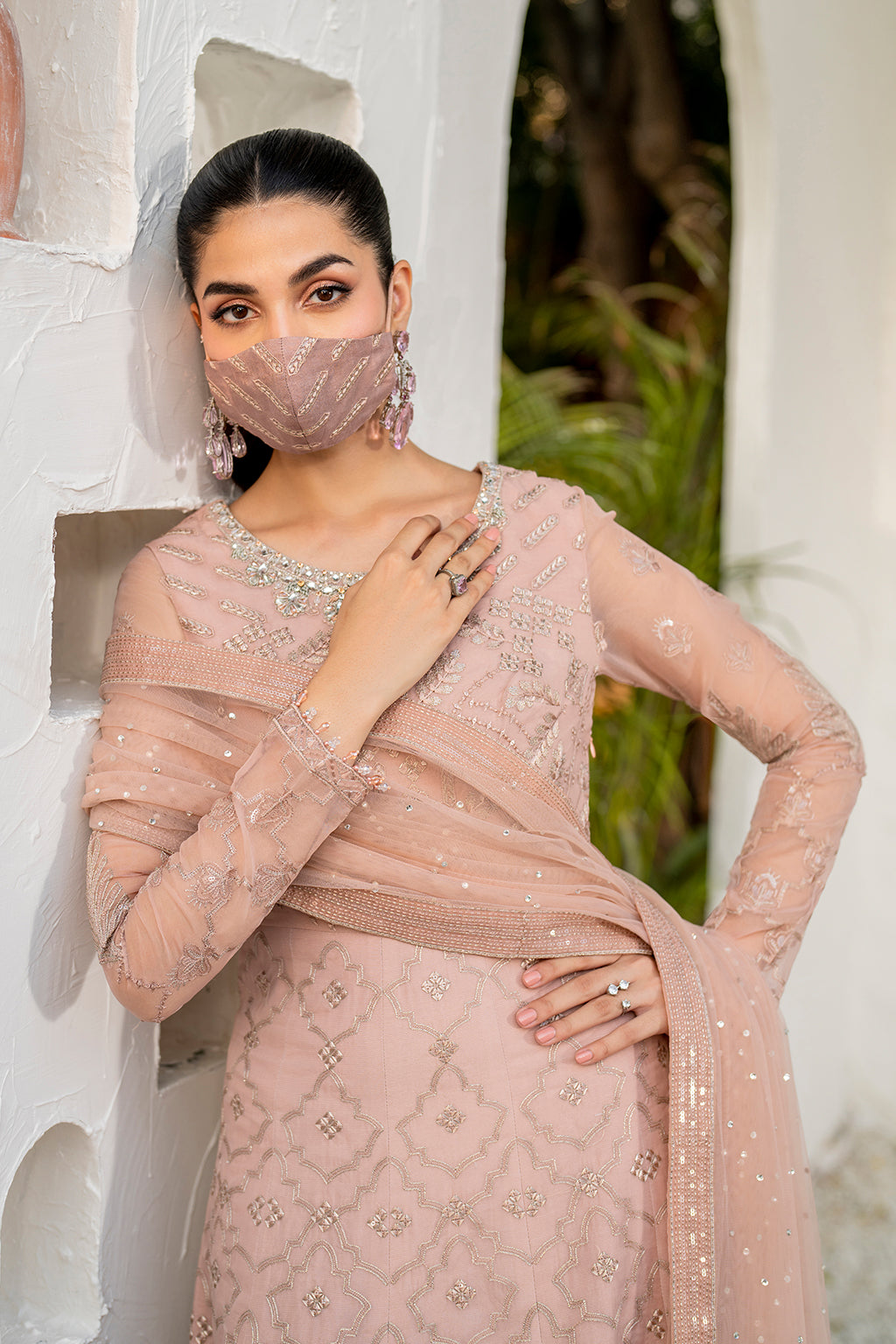 Naqsh By Flossie Unstitched 3 Piece Formals Collection'2025-S-1407