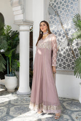 Manahils Stitched Formals Kurti 108